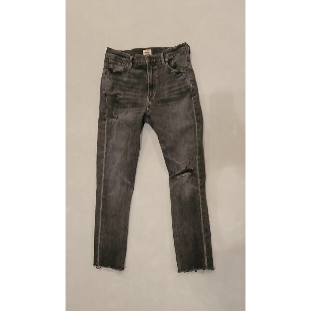Citizens of Humanity Carlie High Rise Skinny Jeans - Black - Size 28
